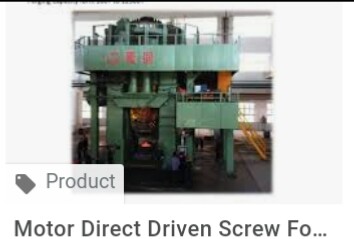 Motor Direct Driven Screw Forging  machine
