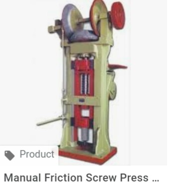 Manual Friction Screw Press Machine