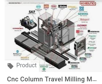 Cnc Column Travel Milling Machine