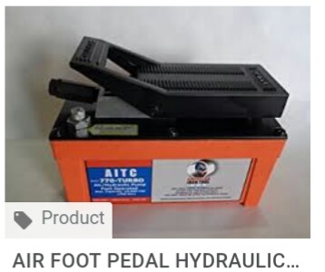 Air Foot Pedal Hydraulic Machine