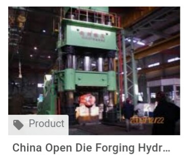 China Open Die Forging Hydraulic Machine