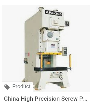 China High Precision Screw Press